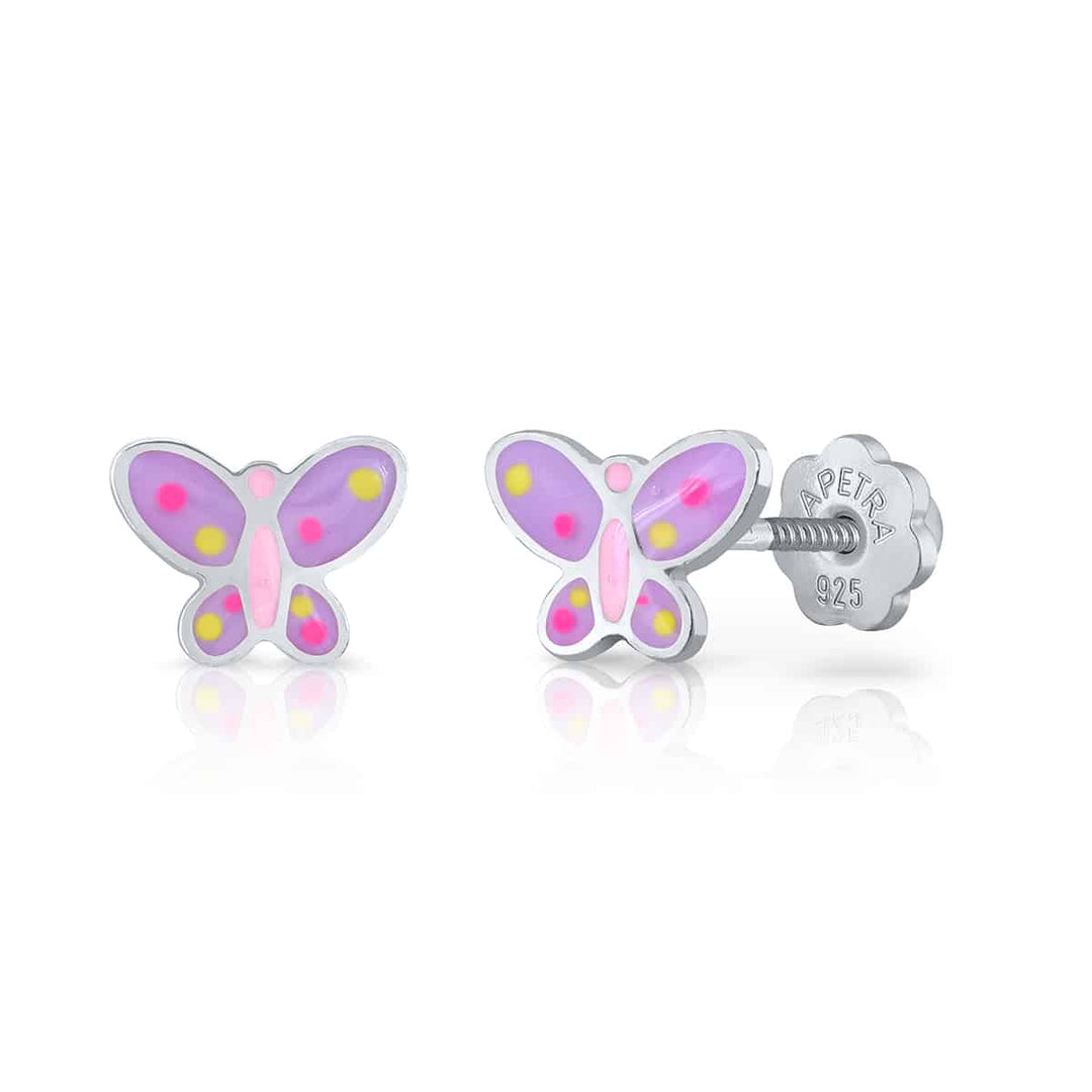Pendientes Mariposa Vanesa rosca