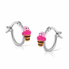 Mini aritos Esmalte helado