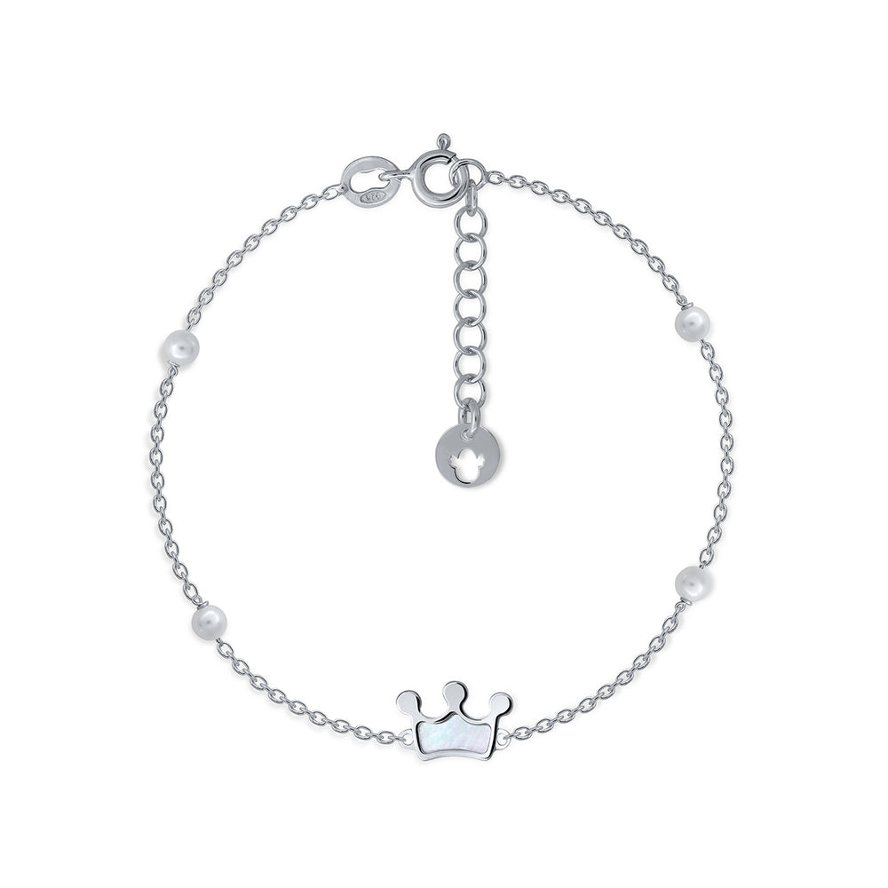 Pulsera Cristal Pearls corona