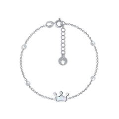 Pulsera Cristal Pearls corona