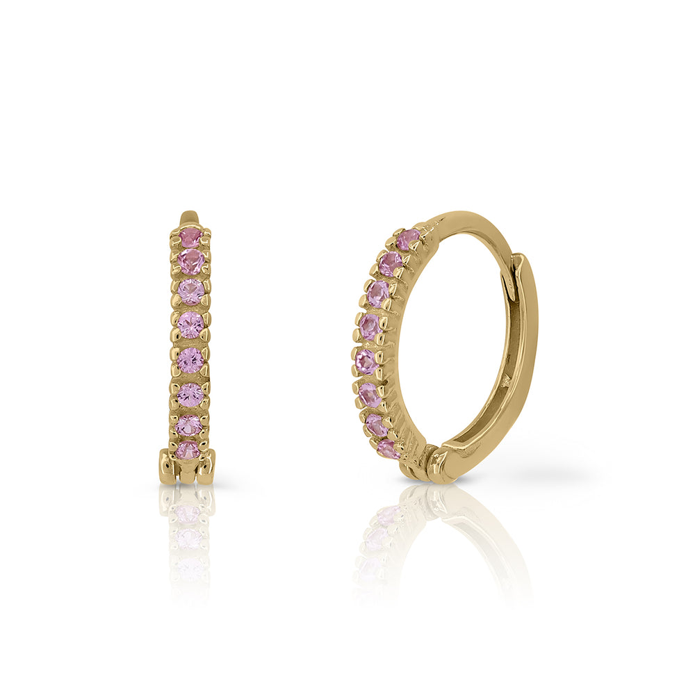 Aritos oro 9k Brilli Brilli 12mm