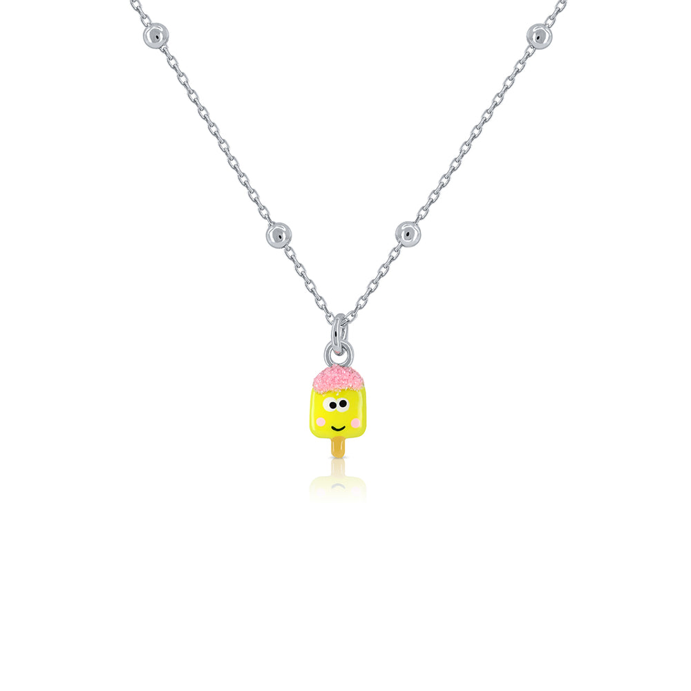 Clementina Enamel Necklace
