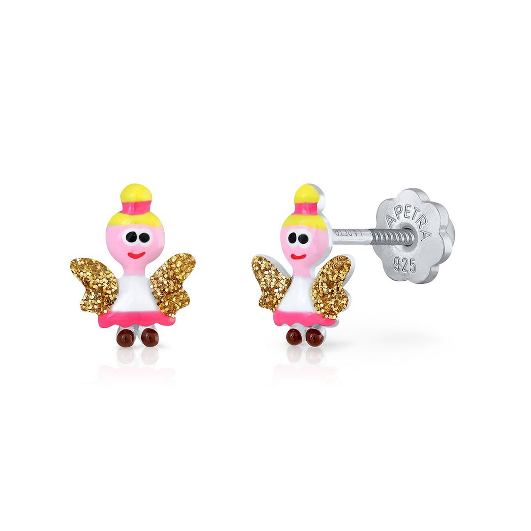 Pendientes Hada Moño Rosca
