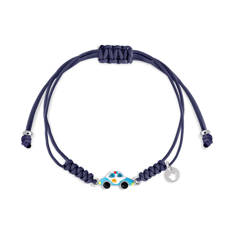 Brum Brum police macrame bracelet
