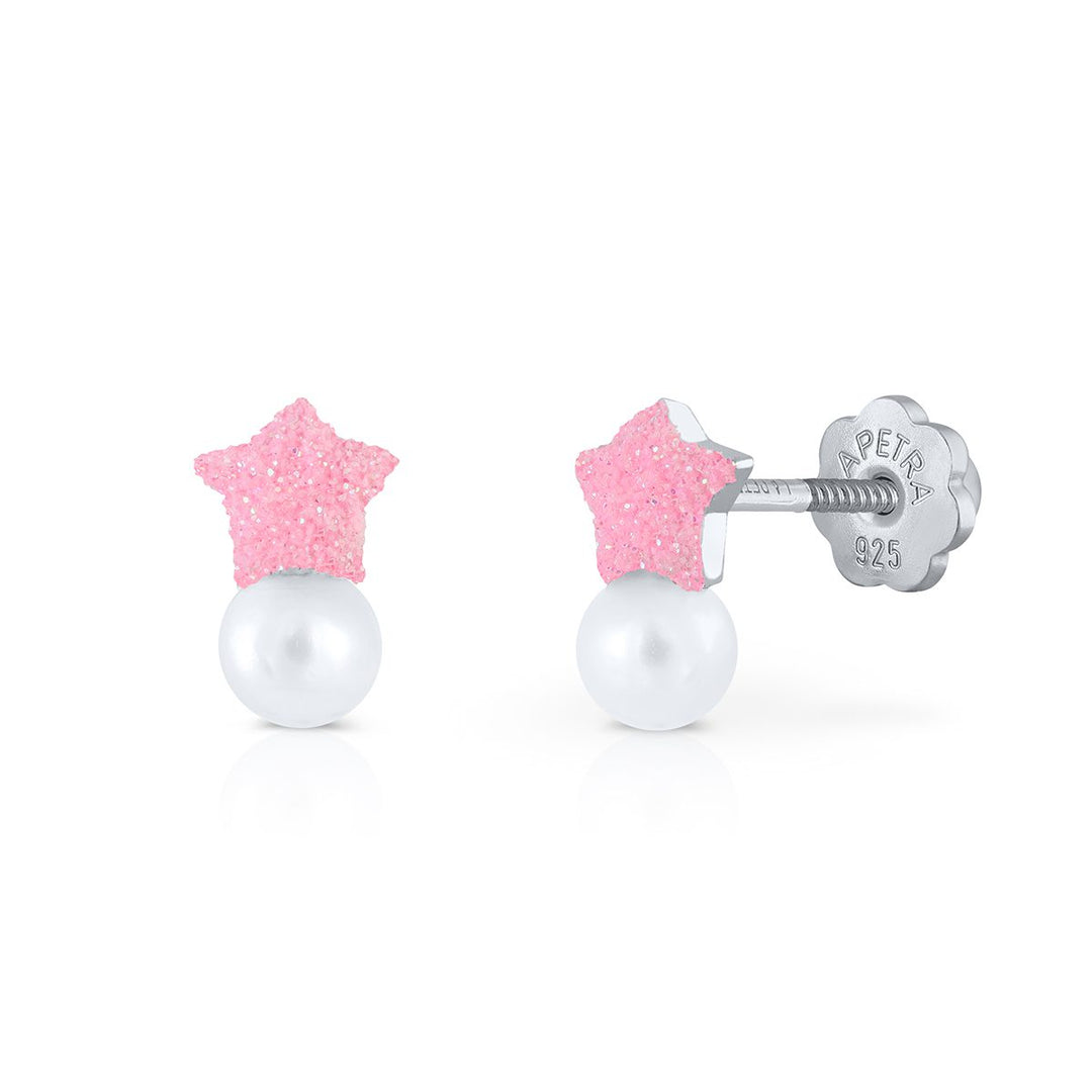 Happy pearl estrella purpu rosa bebe