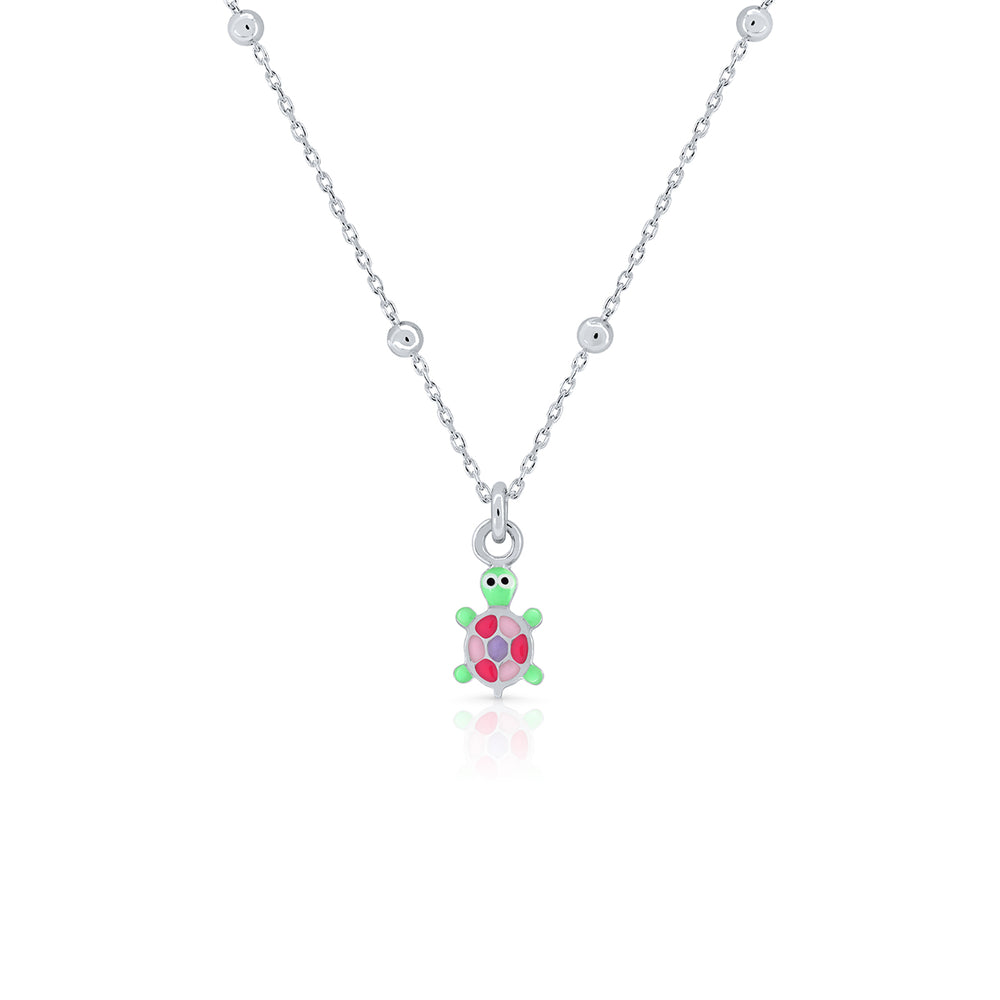 Clementina Enamel Necklace