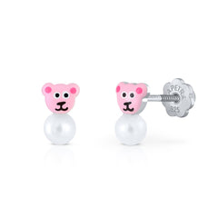 Pendientes Happy Pearl Osito