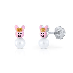 Pendientes Happy Pearl Conejito