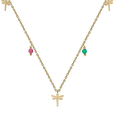 Necklace Gold Lula and Stones