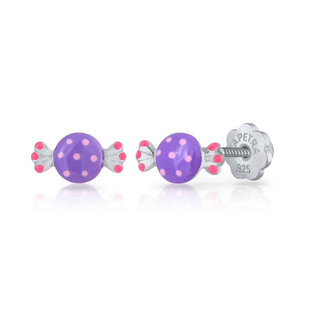 Pendientes Caramelo rosca