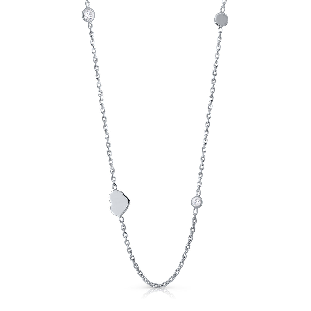 Collar 2 Chatones - Corazón