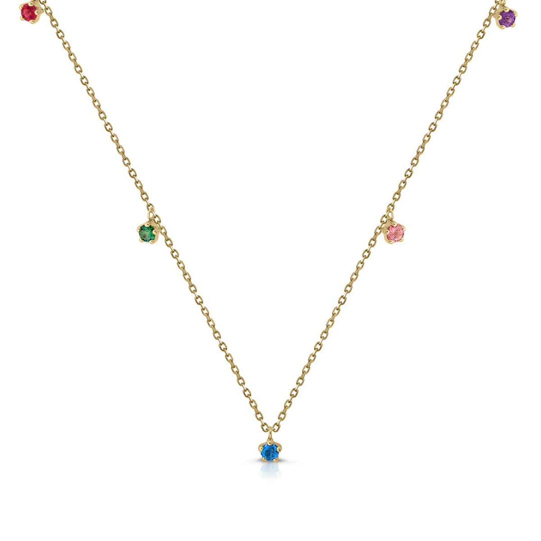 Collar Oro 5 Topacios