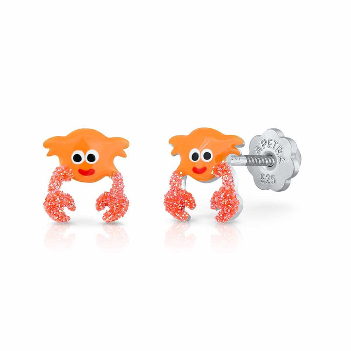Pendientes Cangrejo rosca