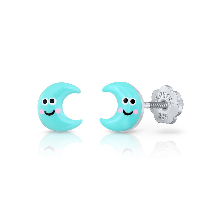 Pendientes Luna rosca