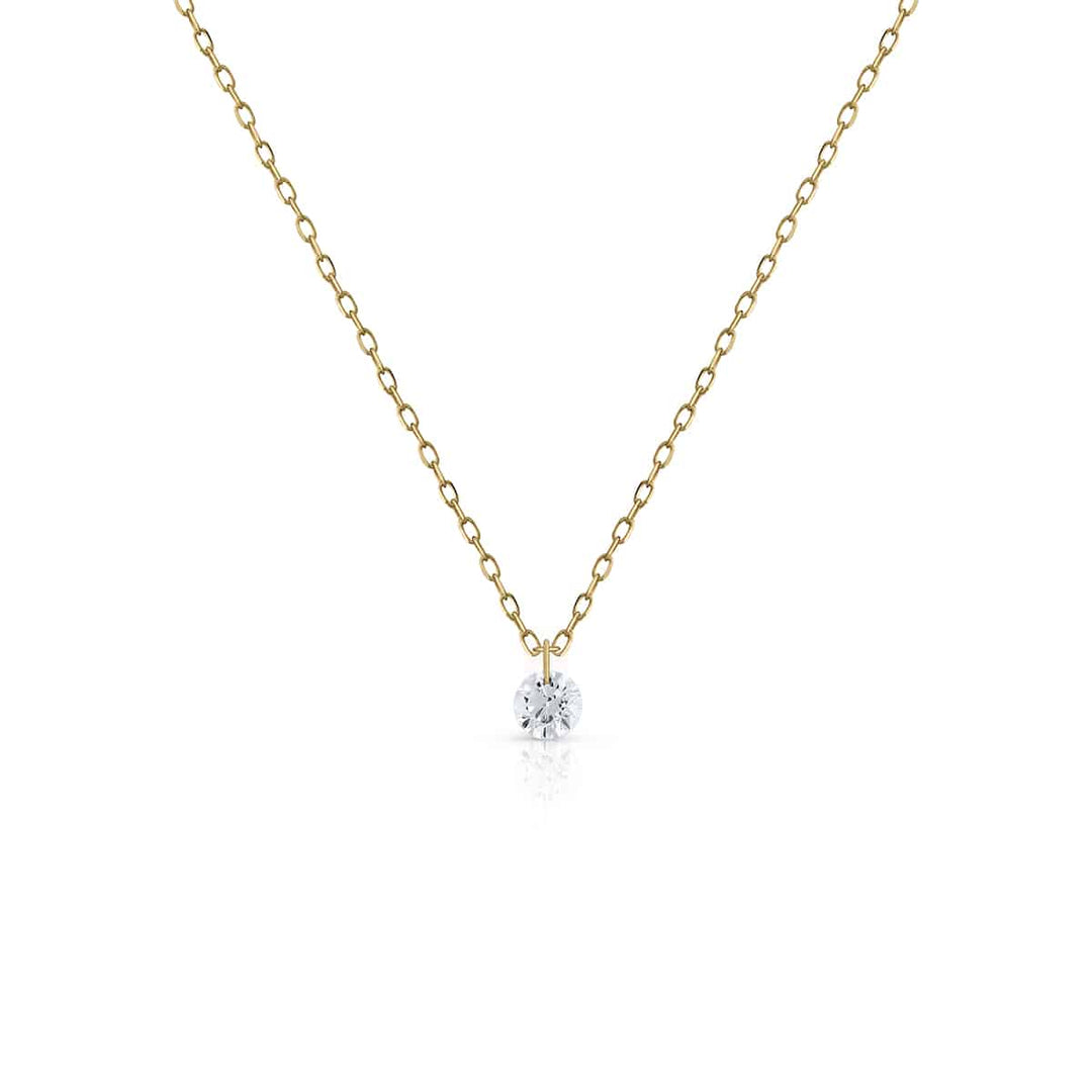 Collar Oro Air Diamond