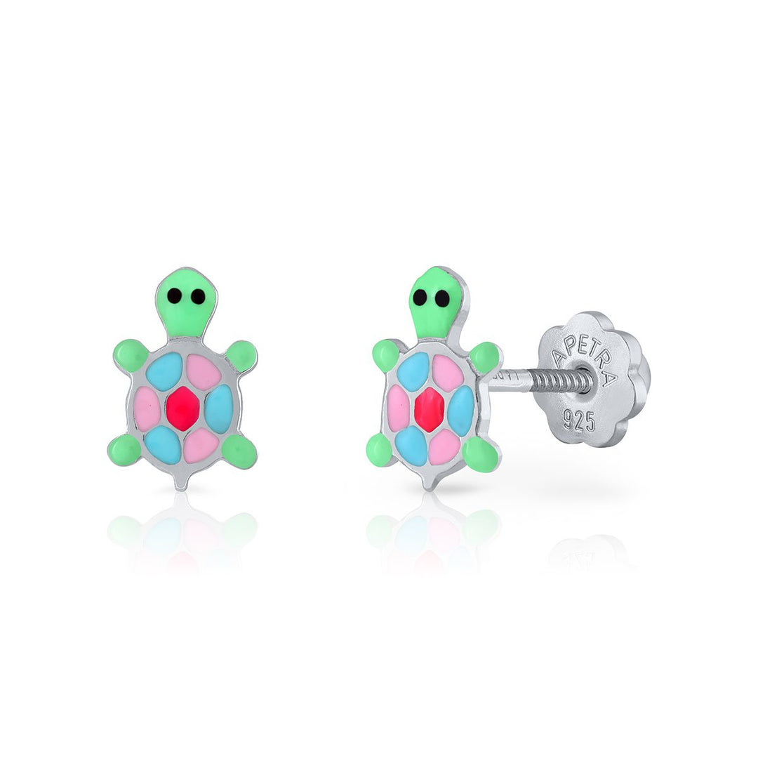Pendientes Tortuga Clementina rosca