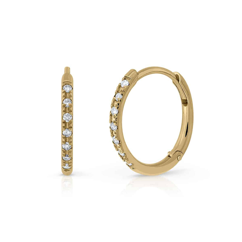 Pendientes Oro Aro Amarillo