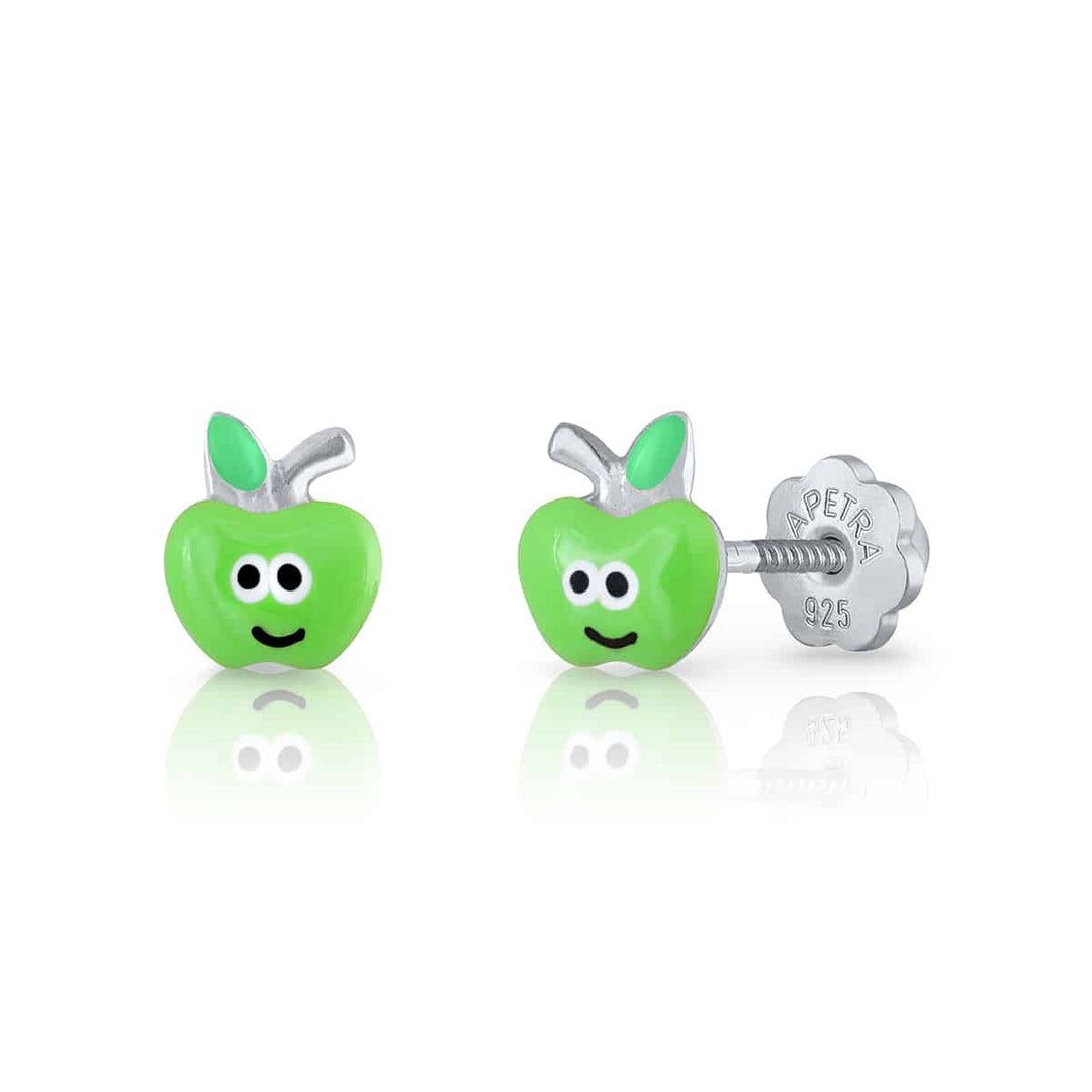 Pendientes Manzana rosca