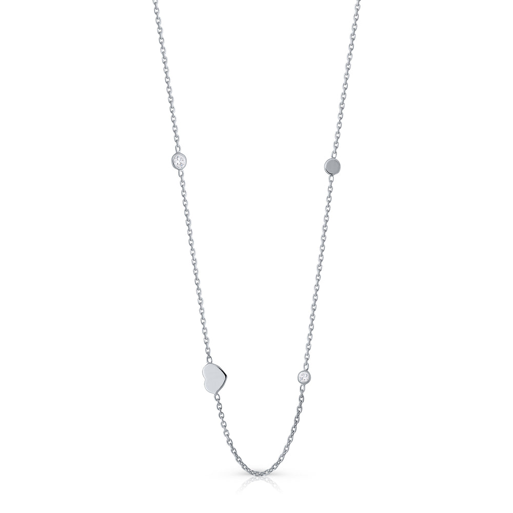 Collar 2 Chatones - Corazón2