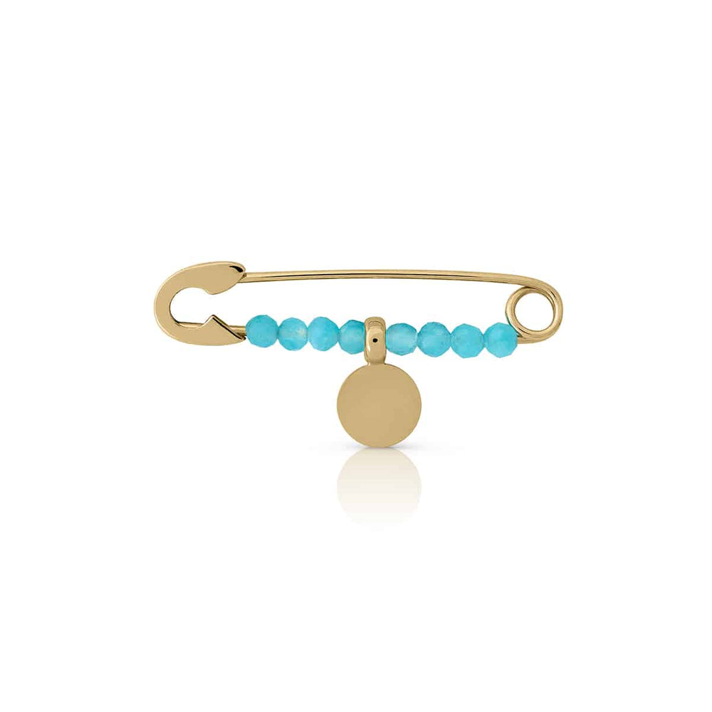 imperdible bebe chapa azul
