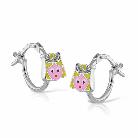 Mini Hoop Enamel - Princess