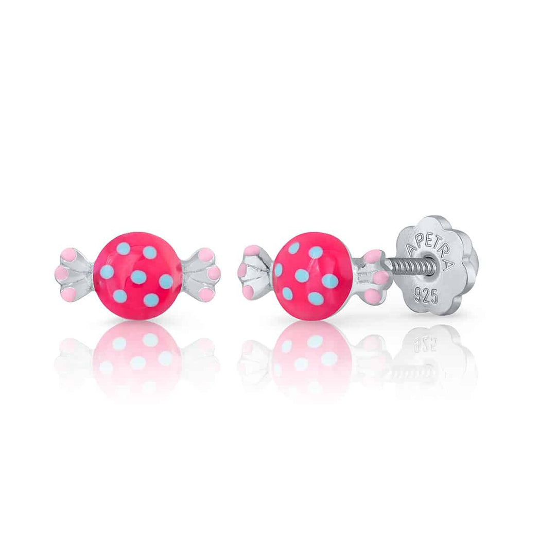 Pendientes Caramelo rosca