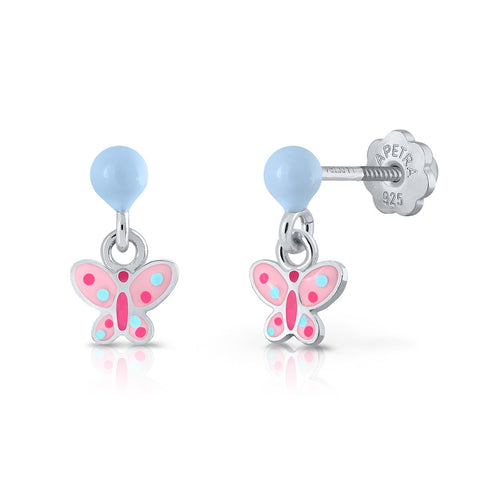 Candy Floss Butterfly Vanesa Earrings