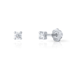 Pendientes Brilli Brilli 4 garras 3mm