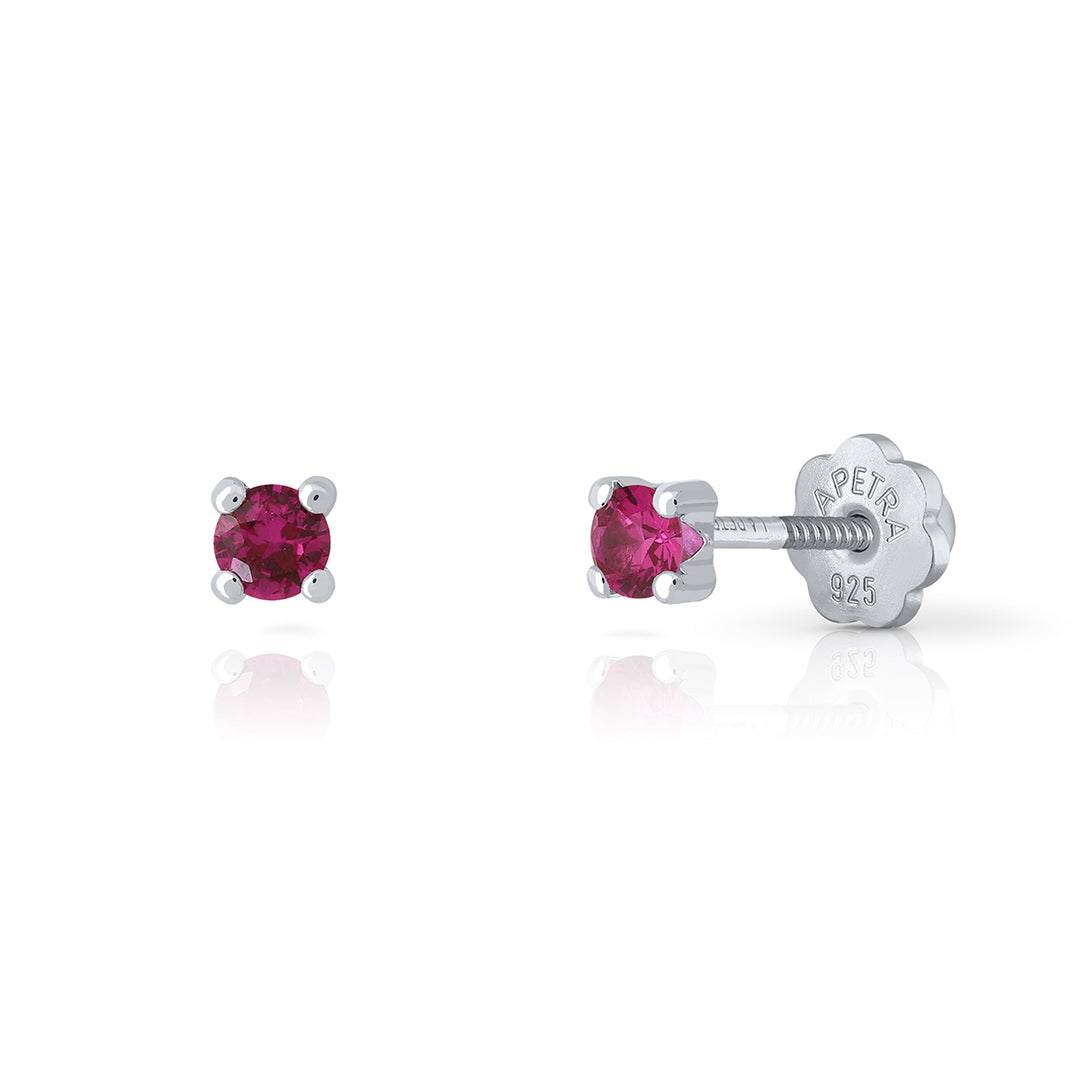 Pendientes Brilli Brilli 4 Redodndo S fucsia