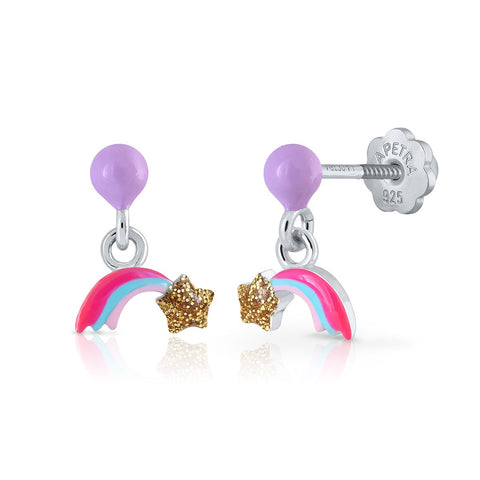 Candy Floss Shooting Star Earrings