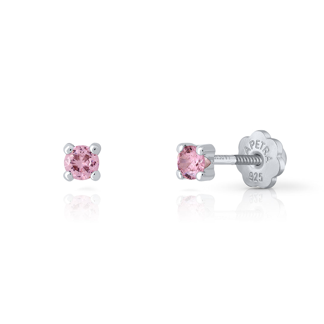 Pendientes Brilli Brilli 4 Redodndo S rosa