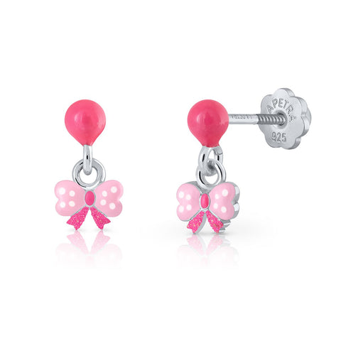 Candy Floss Ribbon Earring