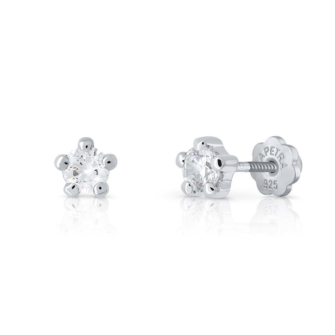 Pendientes Brilli Brilli 5 Redodndo M BLANCO