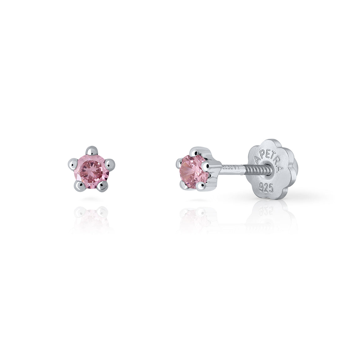 Pendientes Brilli Brilli 5 Redodndo S rosa