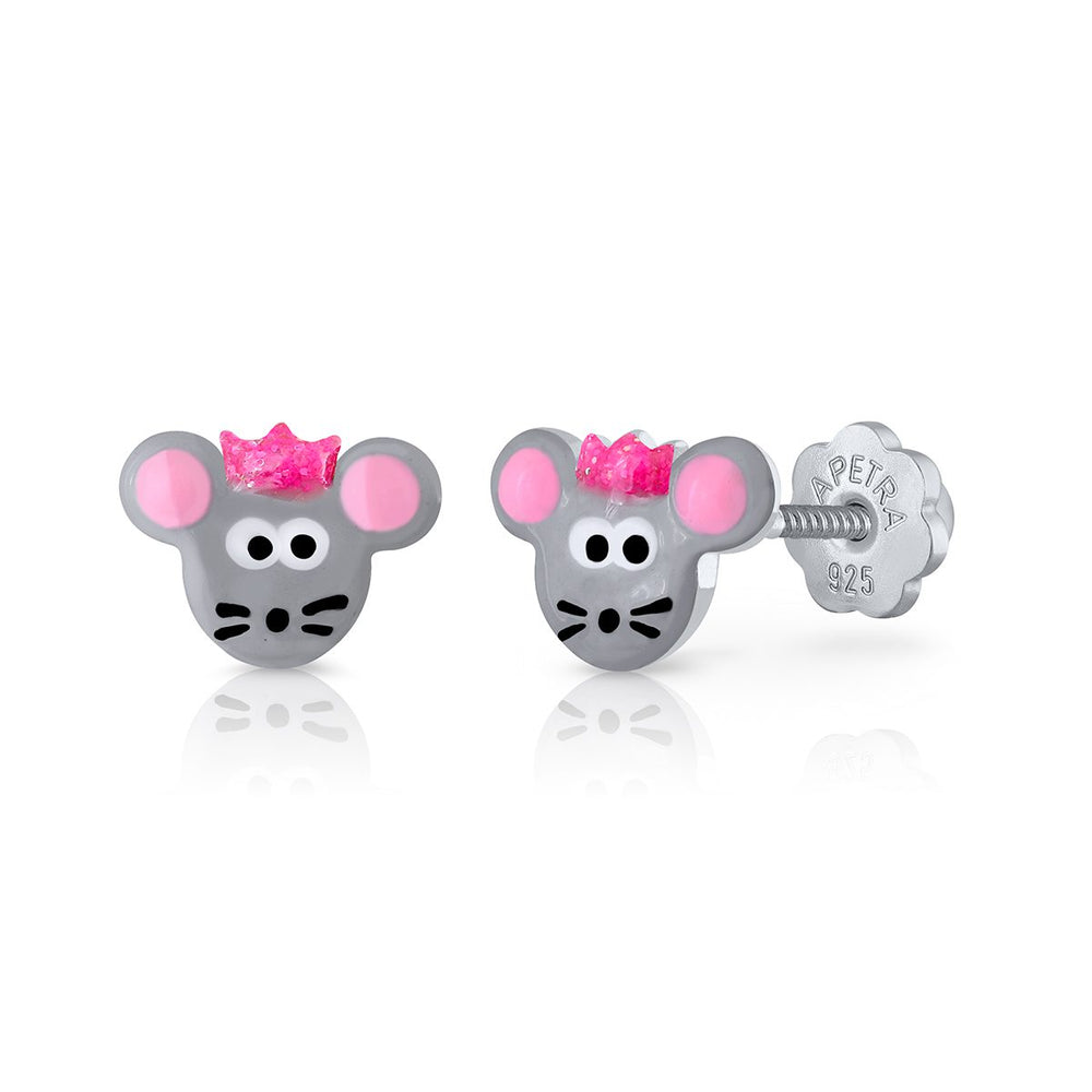 Pendientes Ratón Encantado rosca