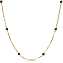 Cadena bolitas de cristal