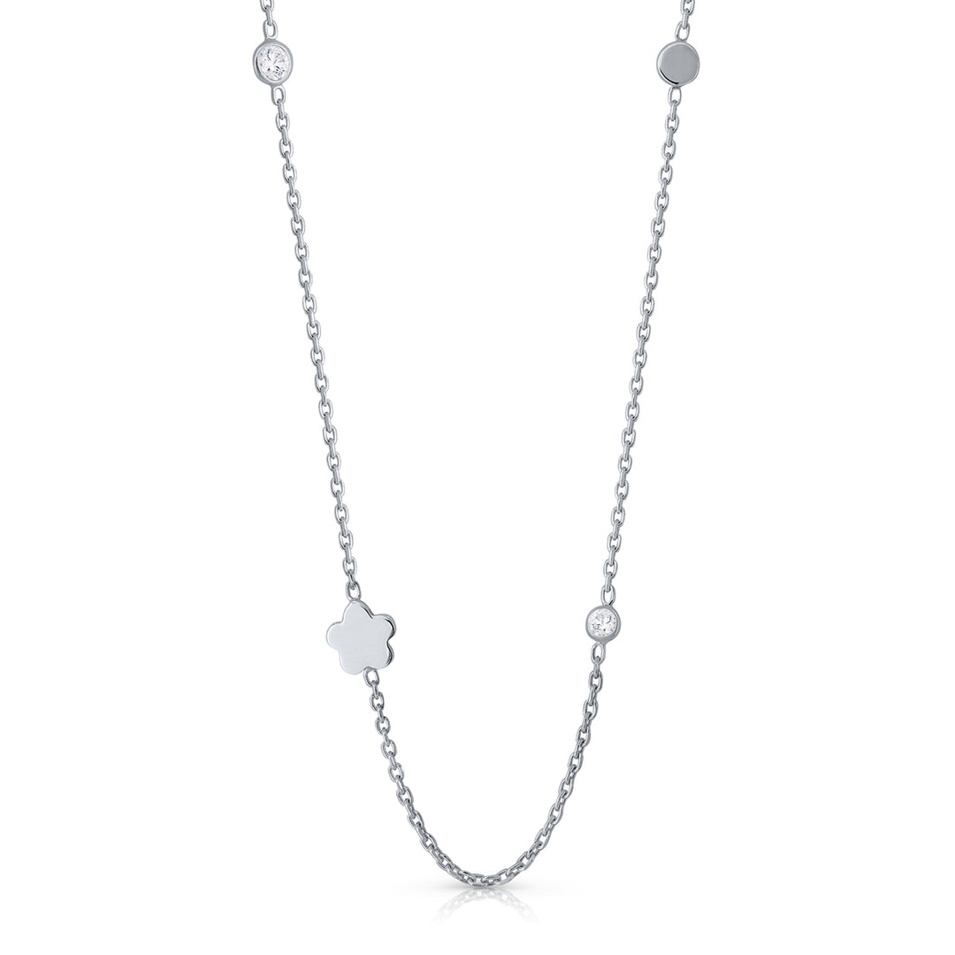 Collar 2 Chatones - Flor