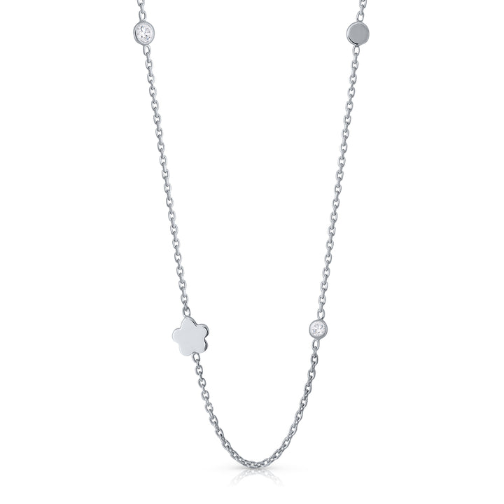 Collar 2 Chatones - Flor