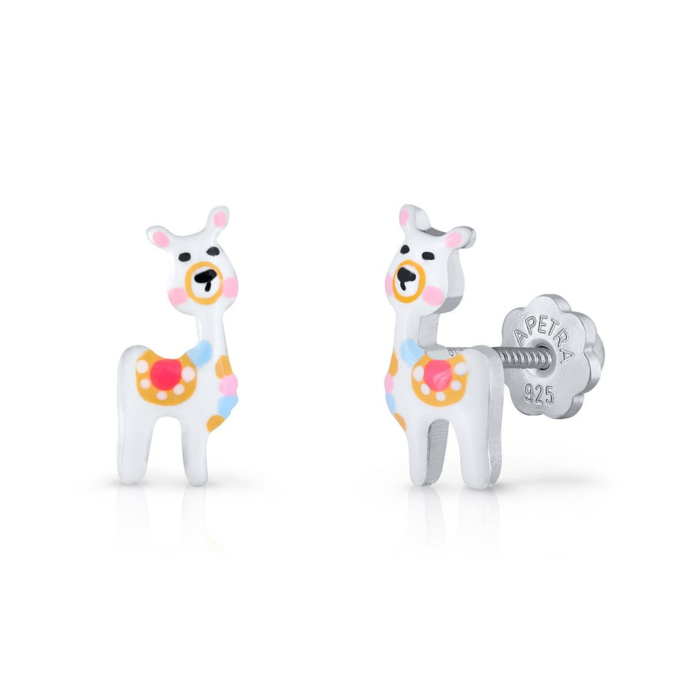 Pendientes Llama rosca