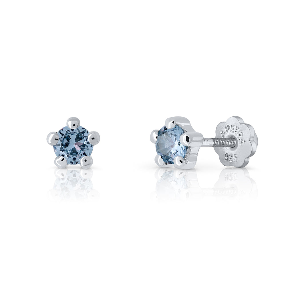 Brincos Brilli Brilli 5 garras 4mm