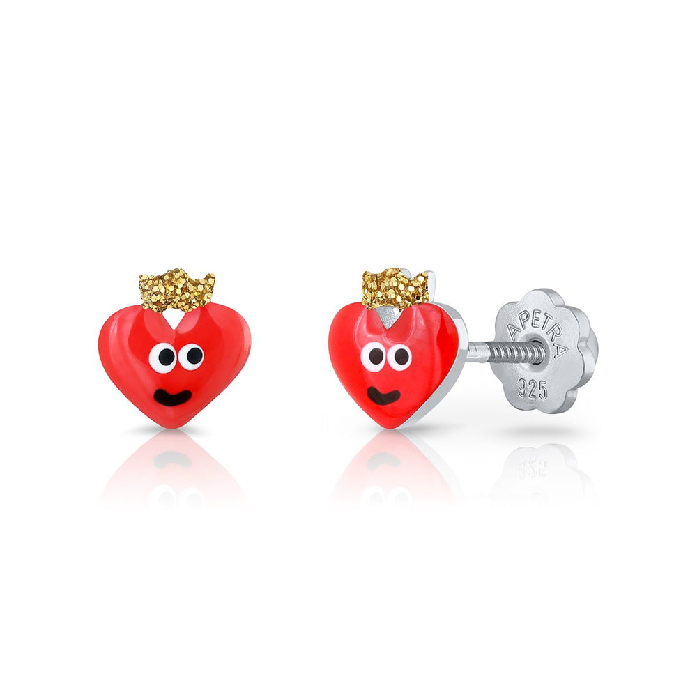 Pendientes Corazón Encantada rosca