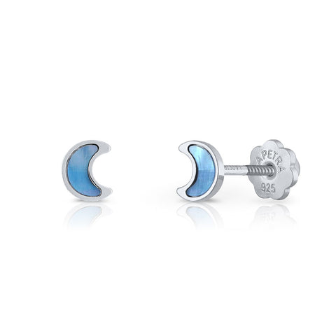 Mini Teenies Collection Earrings - Moon