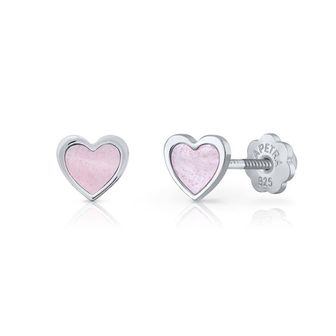 Mini Teenies Collection Earrings - Heart