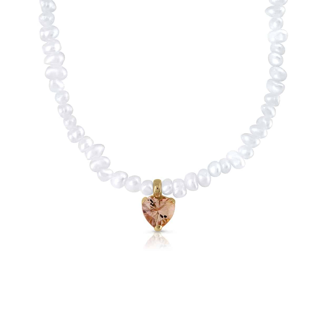 perlas corazon largo