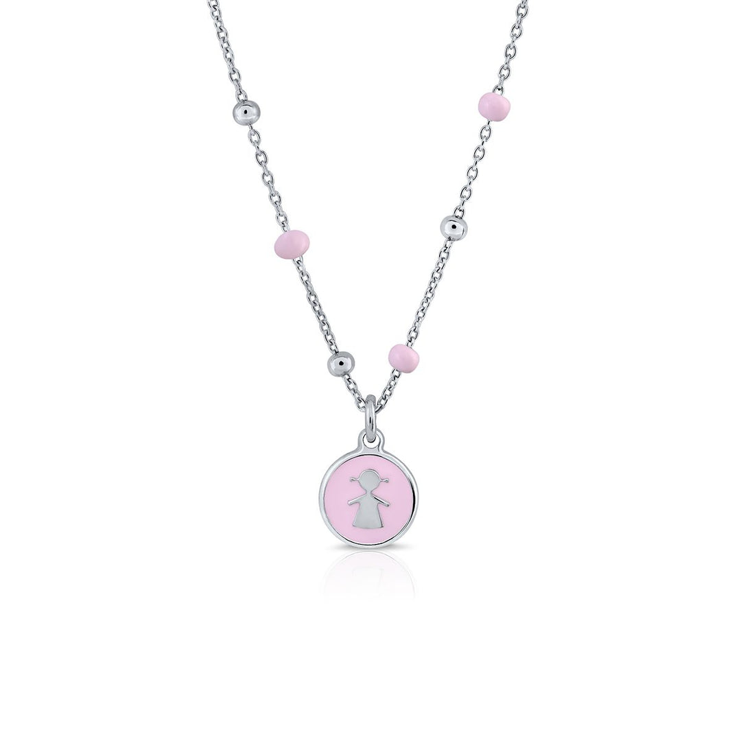 Collar Mini Mary Esmalte - Lolita Rosa