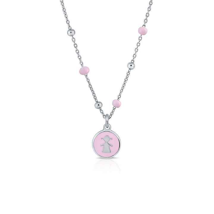Collar Mini Mary Esmalte - Lolita Rosa