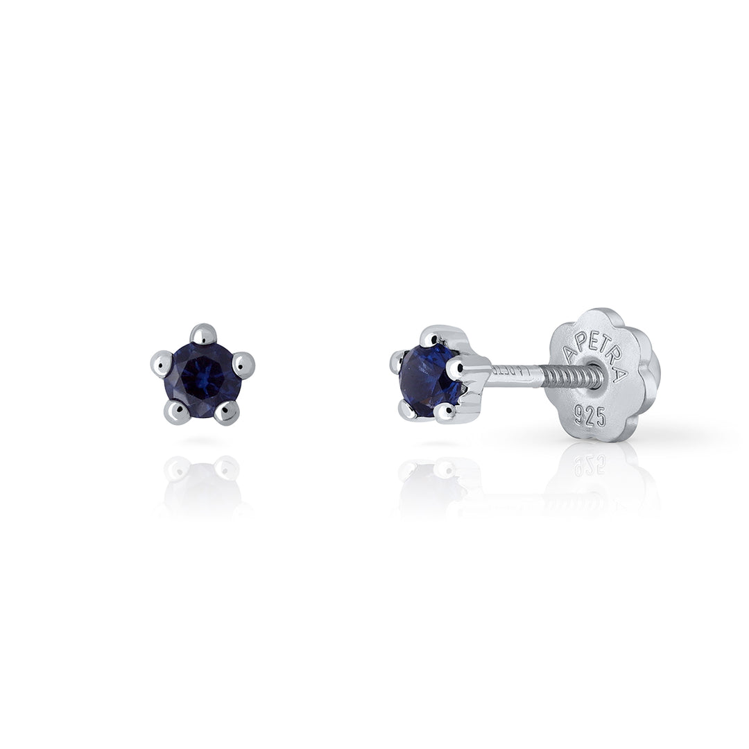 Pendientes Brilli Brilli 5 Redodndo S zafiro