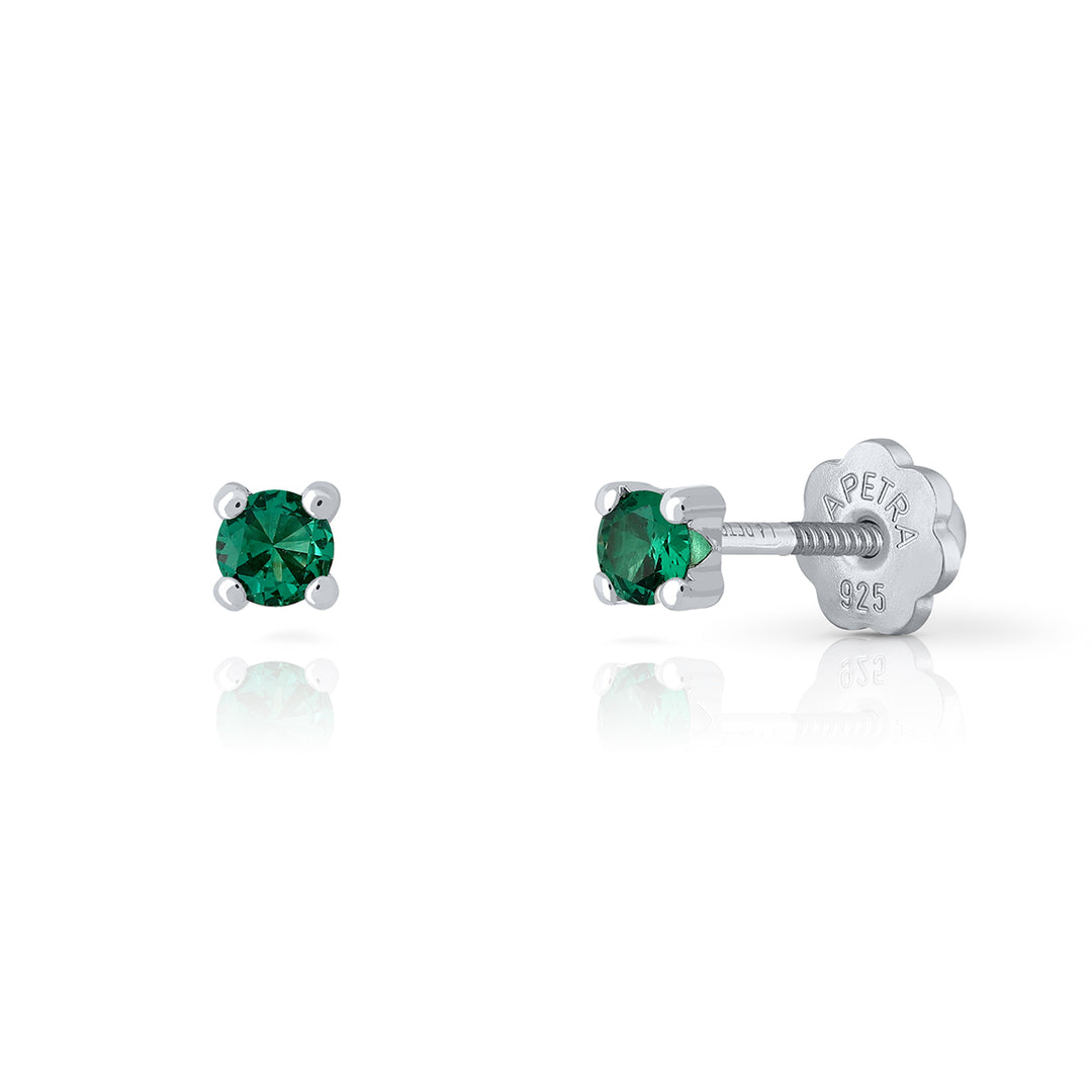 Pendientes Brilli Brilli 4 Redodndo S verde