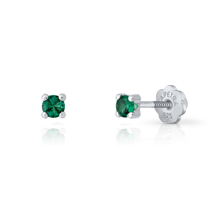 Pendientes Brilli Brilli 4 Redodndo S verde