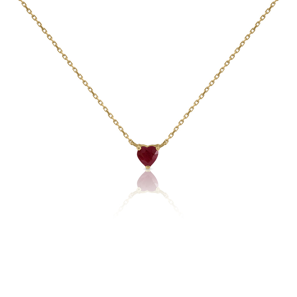Gold Necklace Prince Valiant Heart